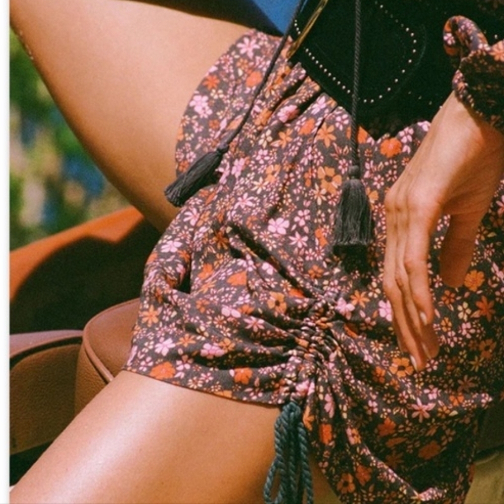 Spell Love Jetty Shorts Multicolor Floral Balmy Nights Lightweight Sz 2XL 3XL